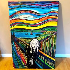 26”x40” embellished Giclee print